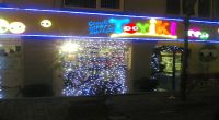 Led perde ışık süsleme